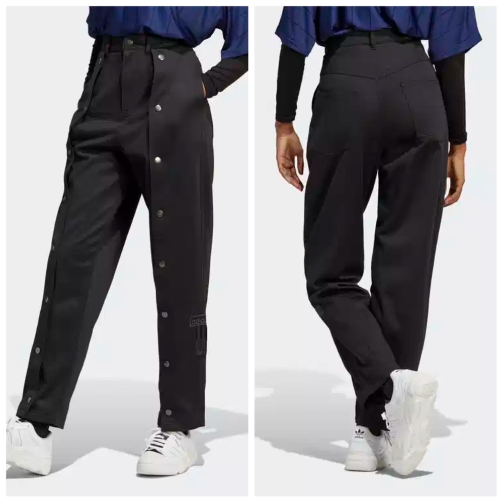 Adidas Adibreak Pants Women’s Size 4 | Blue Version Snap Track Pants NWT